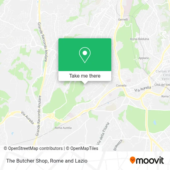 The Butcher Shop map