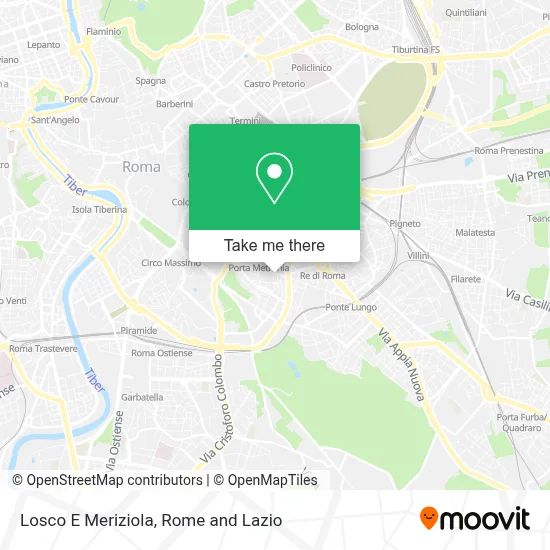 Losco E Meriziola map