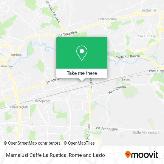 Mamalusi Caffe La Rustica map