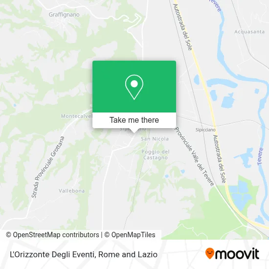 L'Orizzonte Degli Eventi map