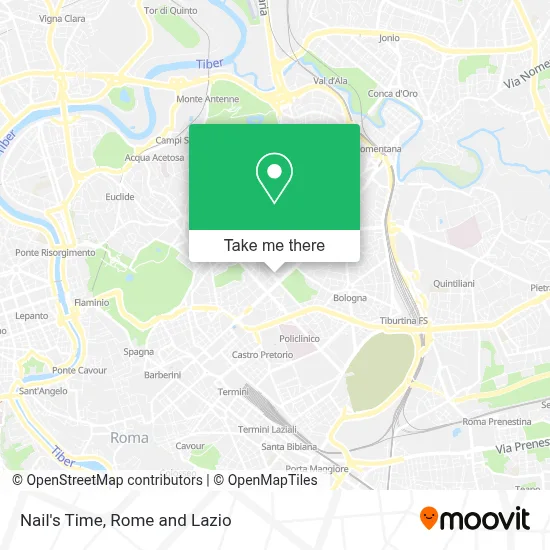 Nail's Time map
