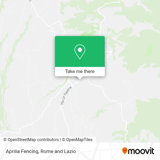 Aprilia Fencing map