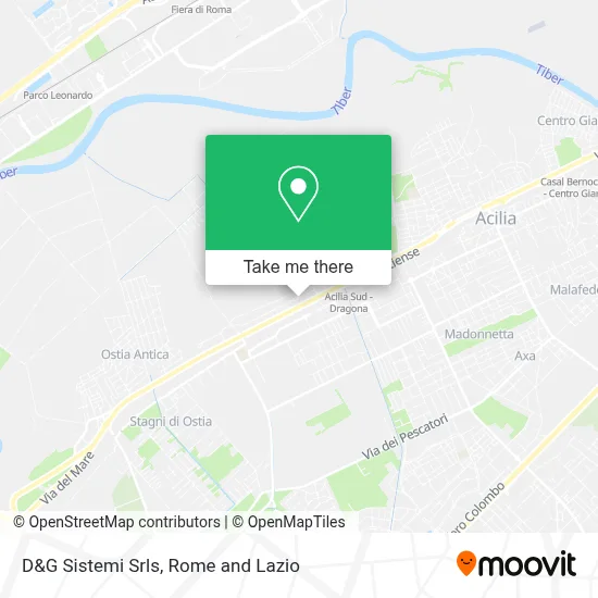 D&G Sistemi Srls map