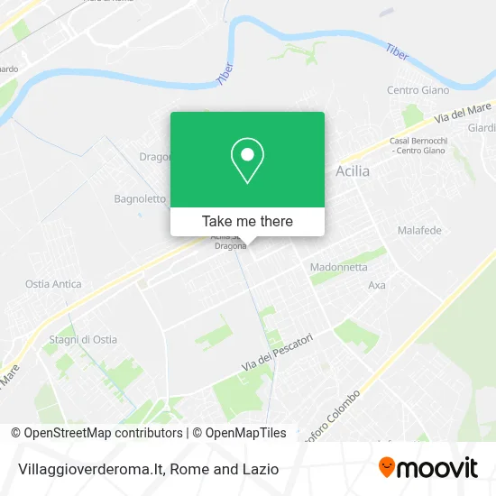 Villaggioverderoma.It map