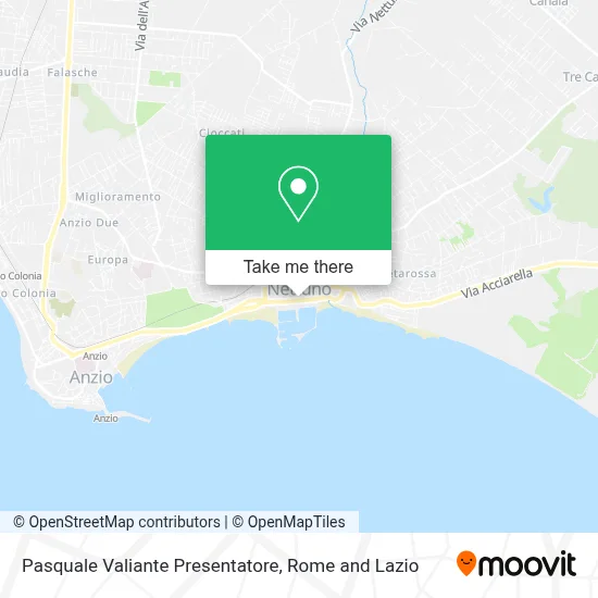 Pasquale Valiante Presentatore map