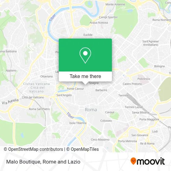 Malo Boutique map