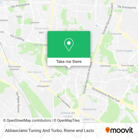 Abbasciano Tuning And Turbo map
