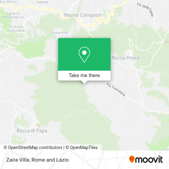 Zaira Villa map