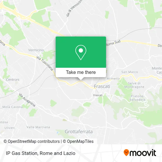 IP Gas Station map
