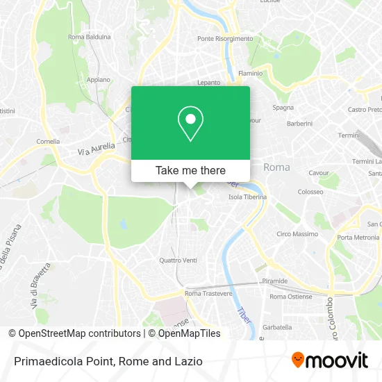 Primaedicola Point map