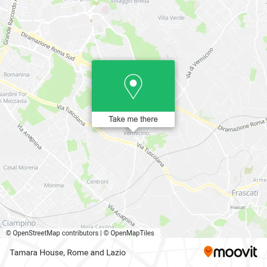 Tamara House map