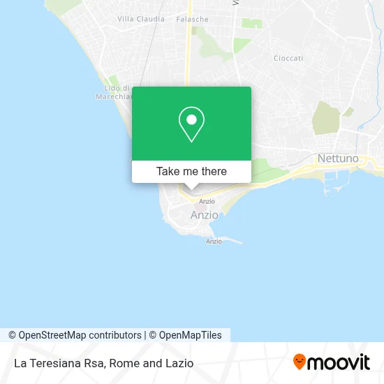 La Teresiana Rsa map