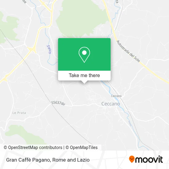 Gran Caffè Pagano map