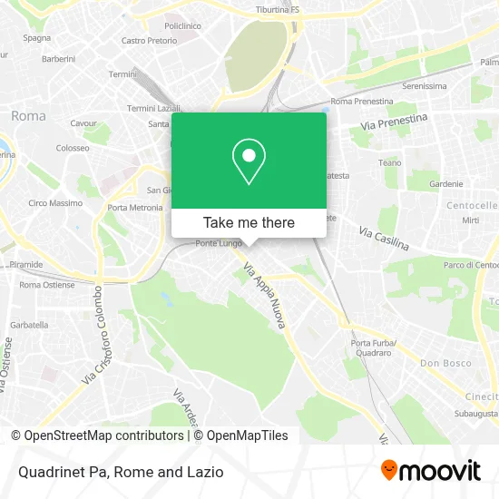 Quadrinet Pa map