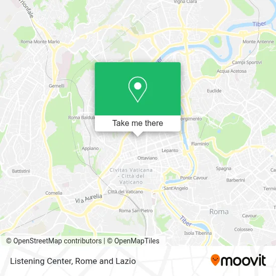 Listening Center map