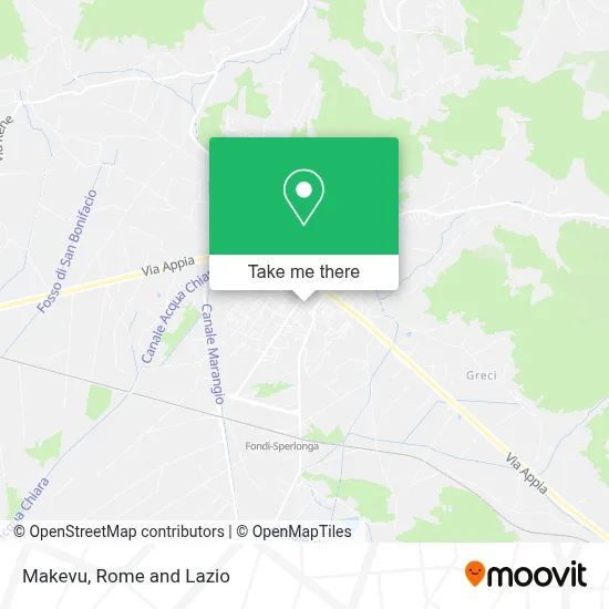 Makevu map