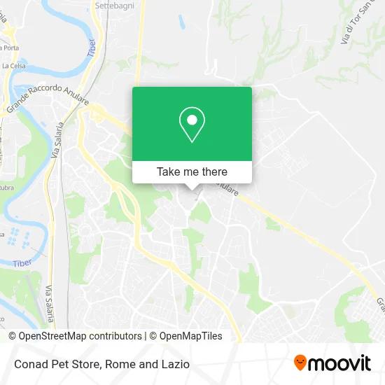 Conad Pet Store map
