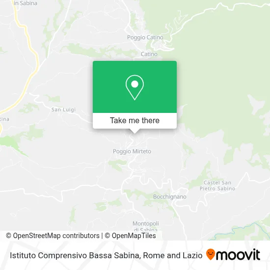 Istituto Comprensivo Bassa Sabina map