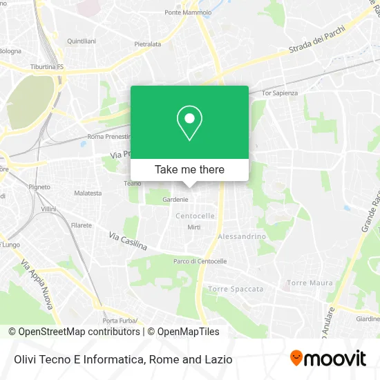 Olivi Tecno E Informatica map