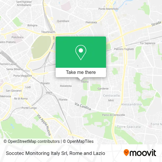 Socotec Monitoring Italy Srl map
