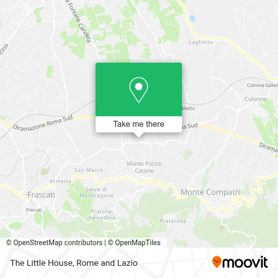 The Little House map
