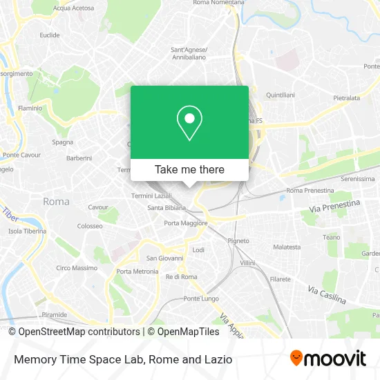 Memory Time Space Lab map