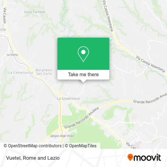 Vuetel map