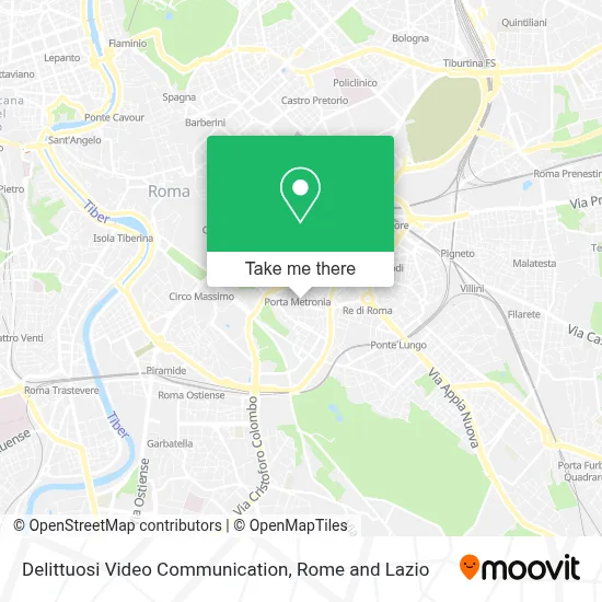 Delittuosi Video Communication map