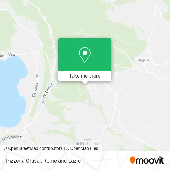 Pizzeria Grasal map