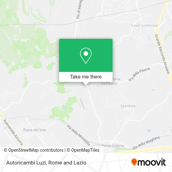 Autoricambi Luzi map