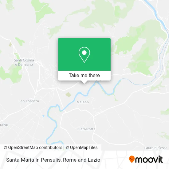 Santa Maria In Pensulis map