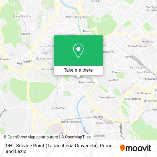 DHL Service Point (Tabaccheria Giovenchi) map