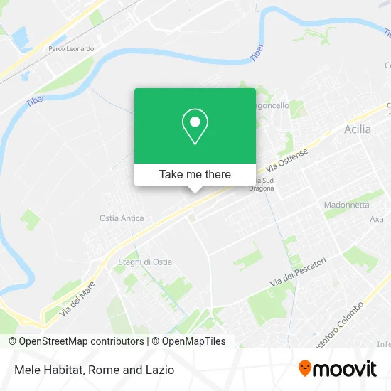 Mele Habitat map