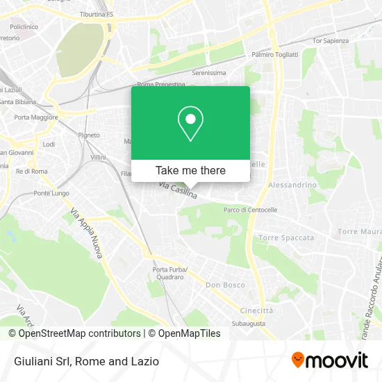 Giuliani Srl map