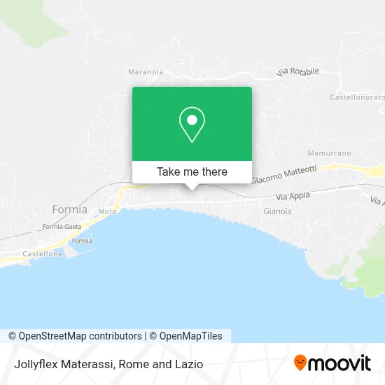 Jollyflex Materassi map