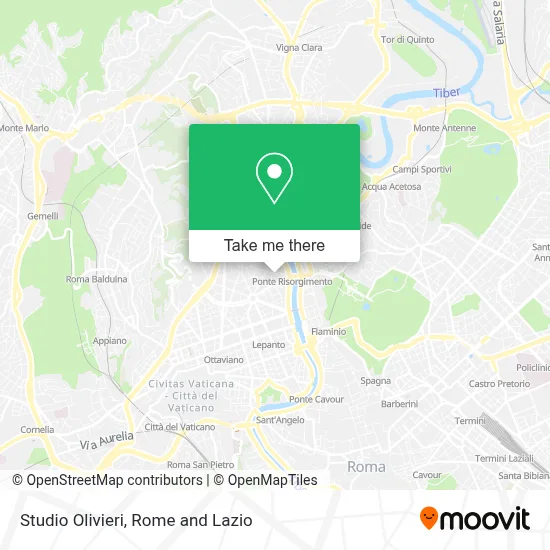 Studio Olivieri map