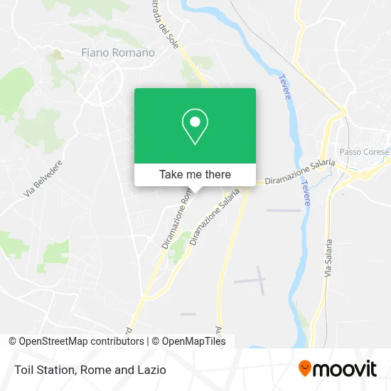 Toil Station map