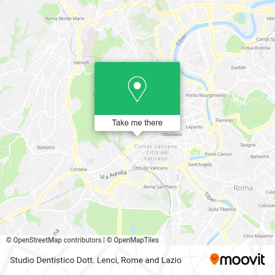 Studio Dentistico Dott. Lenci map
