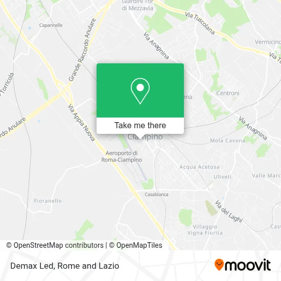 Demax Led map