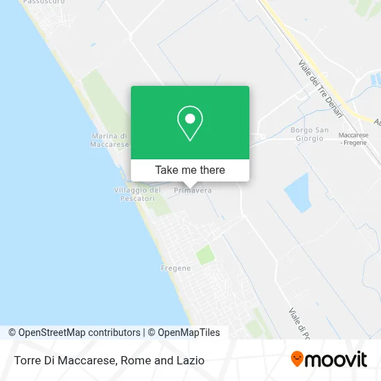 Torre Di Maccarese map