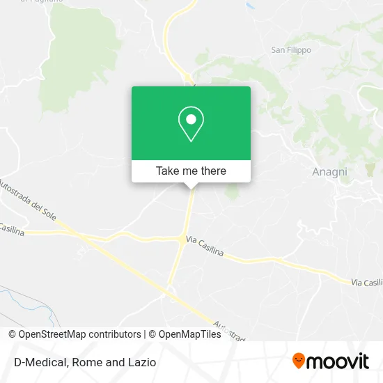 D-Medical map