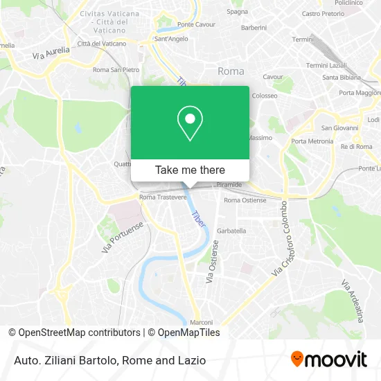 Auto. Ziliani Bartolo map