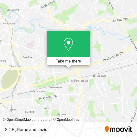 S.T.E. map