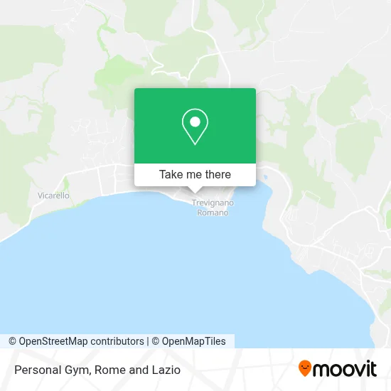 Personal Gym map
