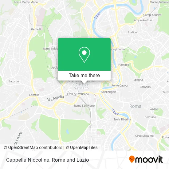 Cappella Niccolina map