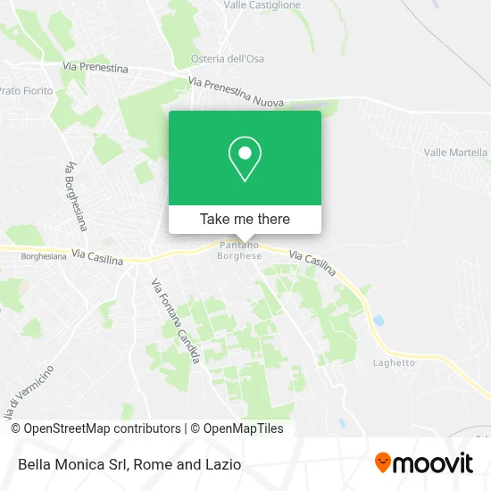 Bella Monica Srl map