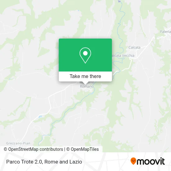Parco Trote 2.0 map