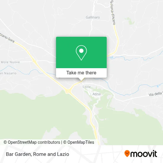 Bar Garden map