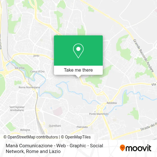 Manà Comunicazione - Web - Graphic - Social Network map