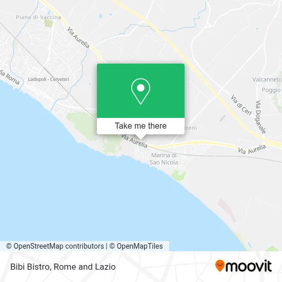 Bibi Bistro map